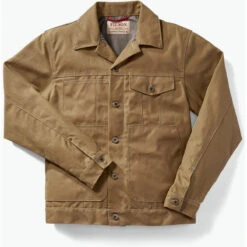 Filson Men's Tin Cloth Short Lined Cruiser Jacket