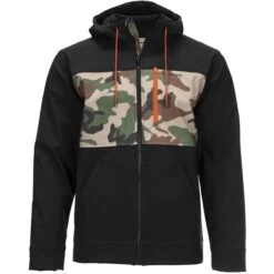 Men's Rogue Fleece Hoody -On Running Store 12654 569 ms Rouge Hoody CX Woodland Camo F21 front
