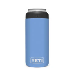 Yeti Rambler 12 Oz Colster Slim Can Insulator -On Running Store 191418 New Colster Family Launch 1H 2020 Dealer Images Pacific Blue Colster Slim Front 2400x400 1