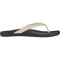 OluKai Women's Ho'opio -On Running Store 20294 bone stripe