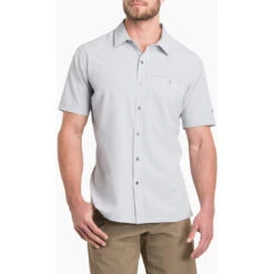 KUHL Men's Renegade Shirt -On Running Store 3069 renegade shirt ash front