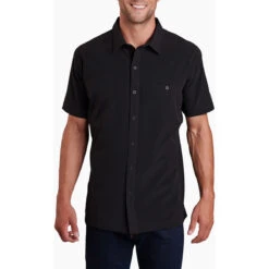 KUHL Men's Renegade Shirt -On Running Store 3069 renegade shirt blackout front