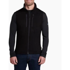 KUHL Men's Interceptr Vest -On Running Store 3186 Interceptr Vest Black Front