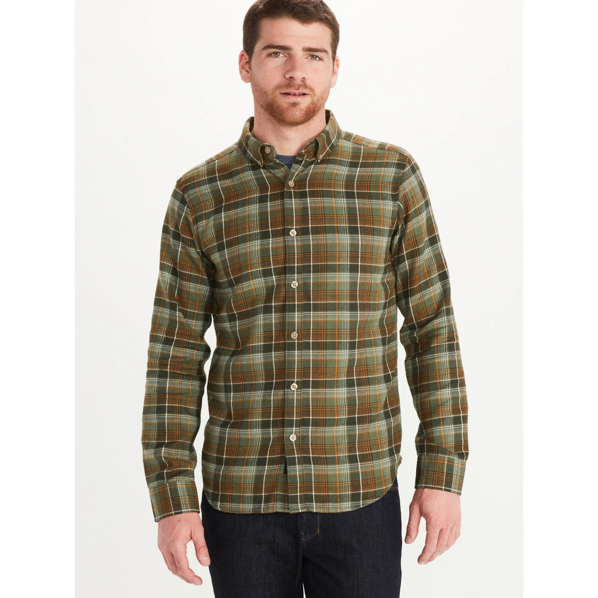 Marmot Men's Harkins Lightweight Flannel Long-Sleeve Shirt 1 Marmot Men's Harkins Lightweight Flannel Long-Sleeve Shirt