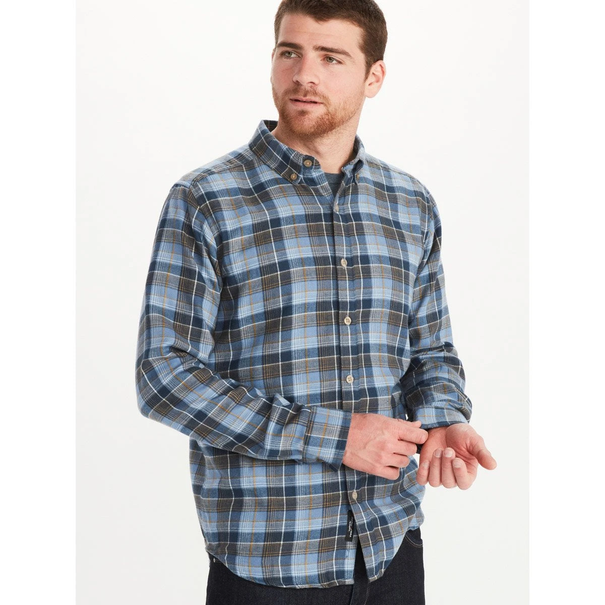 Marmot Men's Harkins Lightweight Flannel Long-Sleeve Shirt 2 Marmot Men's Harkins Lightweight Flannel Long-Sleeve Shirt - Image 2
