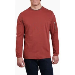 KUHL Men's Kommando Crew -On Running Store 694 komando sundried tomato fron t pdp photo 16dc2804 e860 40f7 93c0 f5df8d1b37c1