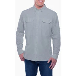 KUHL Men's Airspeed Long Sleeve -On Running Store 7191 airspeed ls slate front dda9ba20 11da 427d 9a6f 9b4738c9fe90