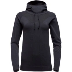 Black Diamond Women's Crux Hoody -On Running Store 752120 0003 W CRUX HOODY CARBON 01