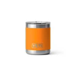 Yeti Rambler 10 Oz Lowball -On Running Store Drinkware Lowball 10oz KingCrabOrange Studio PrimaryB