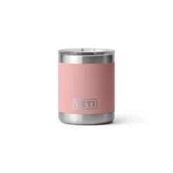 Yeti Rambler 10 Oz Lowball -On Running Store Drinkware Lowball 10oz SandstonePink Studio PrimaryB