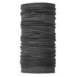 Buff Lightweight Merino Wool -On Running Store MERINO WOOL BUFF GREY NA