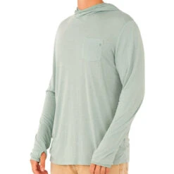 Men's Bamboo Lightweight Hoodie 32 Men's Bamboo Lightweight Hoodie -On Running Store M LWHoody SeaGlass 1 1