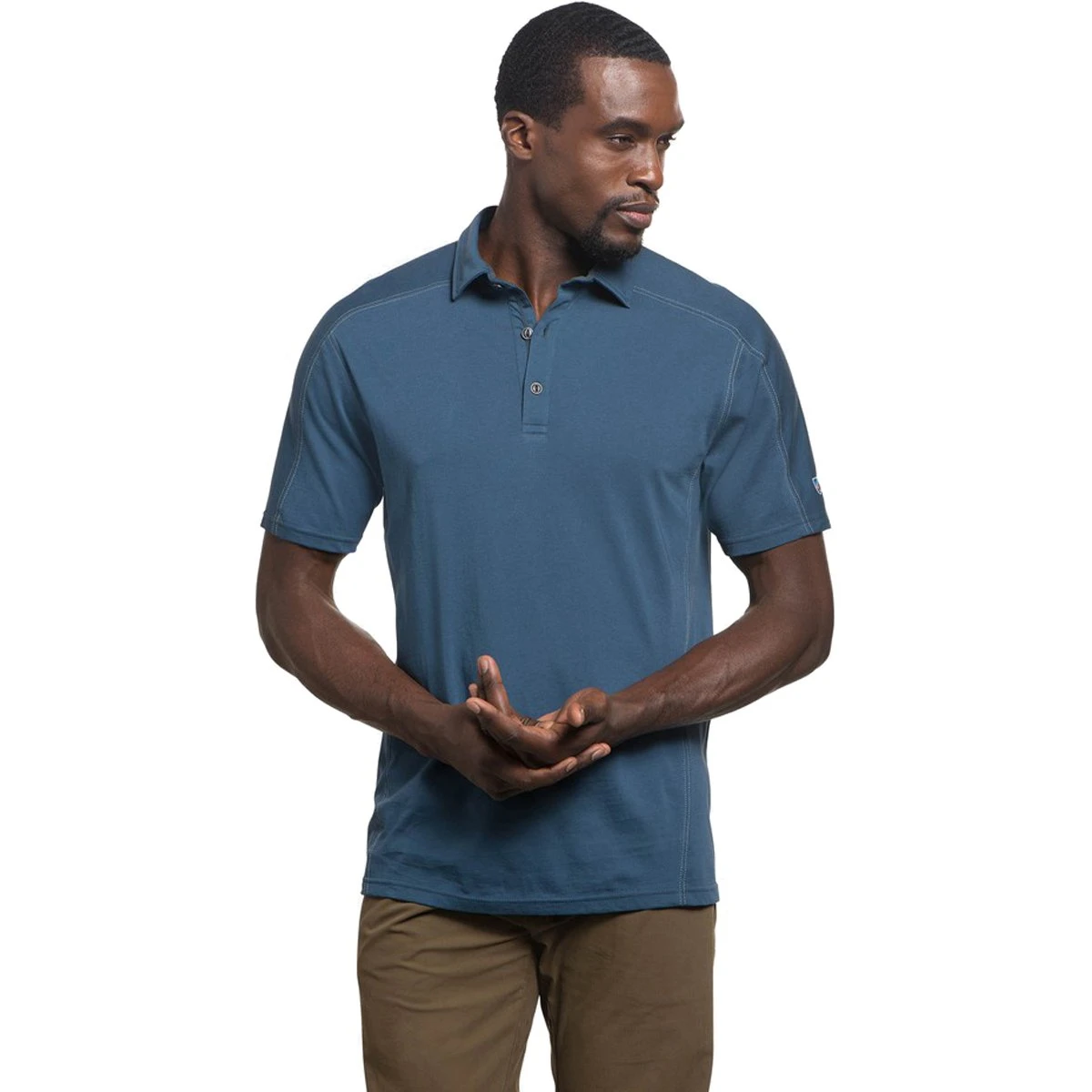 KUHL Men's Wayfarer Short Sleeve Polo Shirt 1 KUHL Men's Wayfarer Short Sleeve Polo Shirt