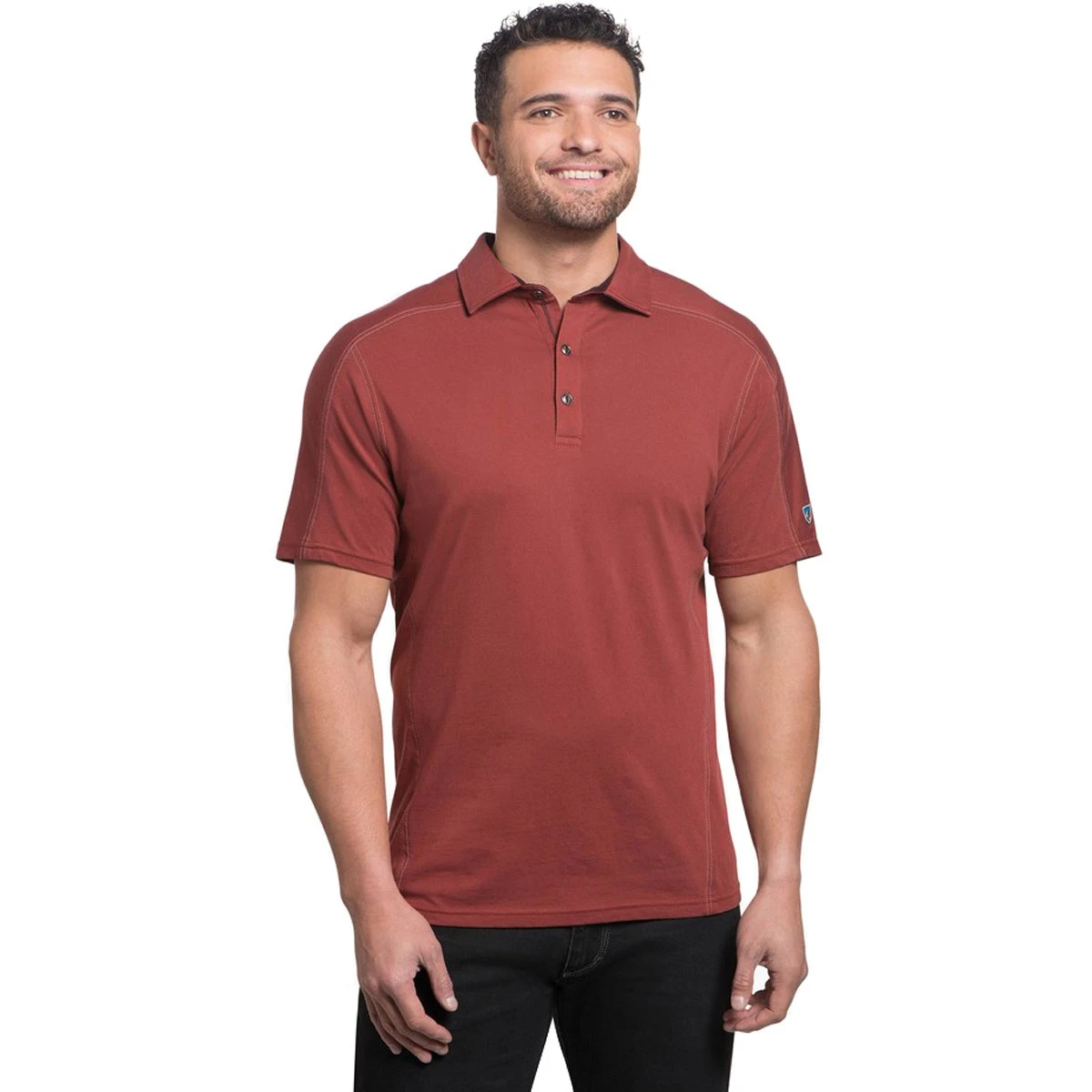 KUHL Men's Wayfarer Short Sleeve Polo Shirt 3 KUHL Men's Wayfarer Short Sleeve Polo Shirt - Image 3