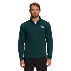 The North Face Men's Textured Cap Rock Quarter-Zip -On Running Store NF0A3YR1 D7V hero