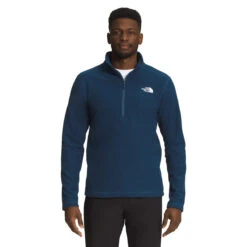 The North Face Men's Textured Cap Rock Quarter-Zip -On Running Store NF0A3YR1 HDC hero