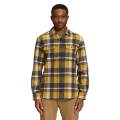 The North Face Men's Arroyo Flannel Shirt -On Running Store NF0A4QPJ 9B2 hero