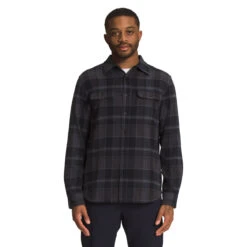 The North Face Men's Arroyo Flannel Shirt -On Running Store NF0A4QPJ 9G1 hero