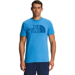 The North Face Men's Short-Sleeve Half Dome Tri-Blend Tee -On Running Store NF0A5J2I N9S hero