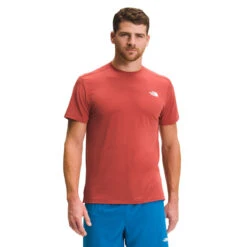 The North Face Men's Wander Short-Sleeve -On Running Store NF0A7WUU UBR hero