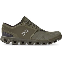 On Running Men's Cloud X 11 On Running Men's Cloud X -On Running Store Small PNG cloud x fw21 olive fire m g1
