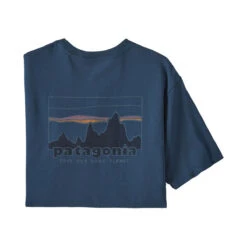 Patagonia Men's '73 Skyline Organic T-Shirt -On Running Store WBF21 37534 TIDB