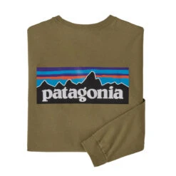 Patagonia Men's Long-Sleeved P-6 Logo Responsibili-Tee -On Running Store WBF22 38518 MOKH