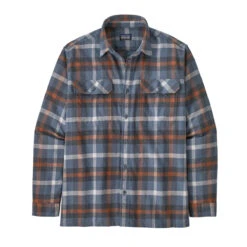 Patagonia Men's Long-Sleeved Organic Cotton Midweight Fjord Flannel Shirt