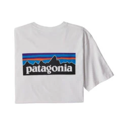 Patagonia Men's P-6 Logo Responsibili-Tee -On Running Store WBS20 38504 WHI