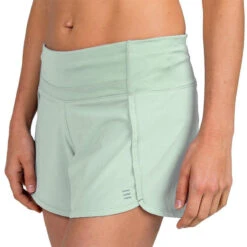 Women's Bamboo-Lined Breeze Short -On Running Store W BreezeShort Seafoam 1