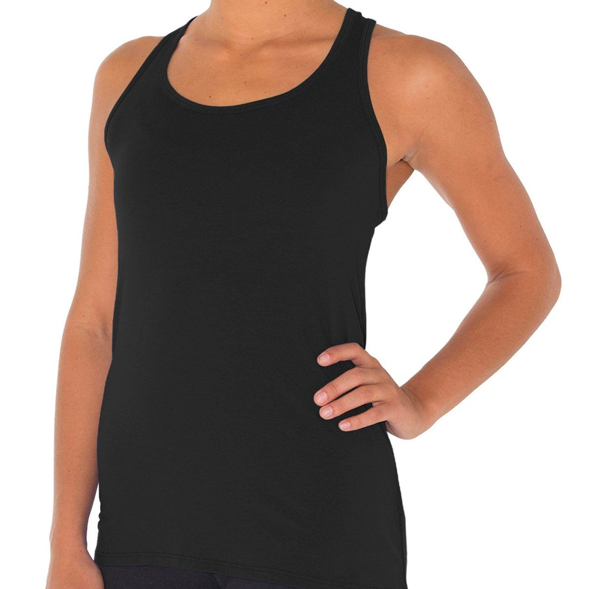 Women's Bamboo Motion Racerback Tank 5 Women's Bamboo Motion Racerback Tank - Image 5
