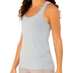 Women's Bamboo Motion Racerback Tank 15 Women's Bamboo Motion Racerback Tank -On Running Store Womens RacerbackTank CaysBlue 1