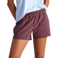 Women's Pull-On Breeze Short 9 Women's Pull-On Breeze Short -On Running Store breeze pull on short garnet women bottom 1