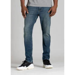 Men's Performance Denim Relaxed 5 Men's Performance Denim Relaxed -On Running Store mens light wash relaxed fit stretch jeans front 9f37790b cab1 444d 9fb5 7df7d5936ab0