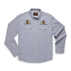 Men's Gaucho Snapshirt -On Running Store ocean